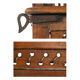Transformable wooden bench