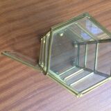 Brass display case