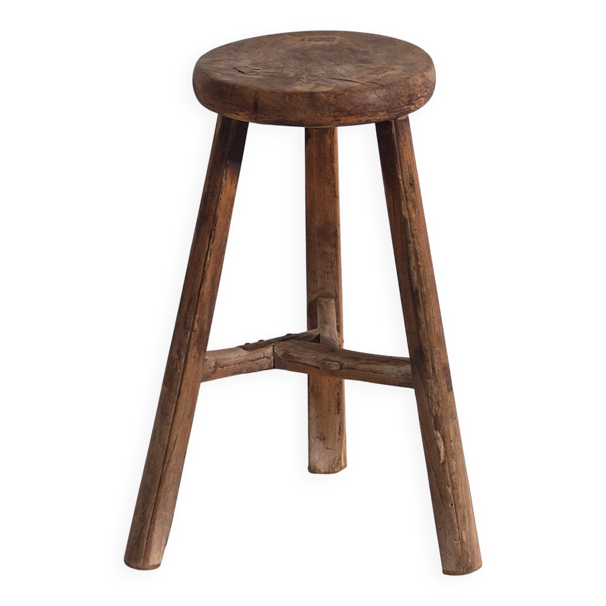 Antique handmade stool (c.1900) #18