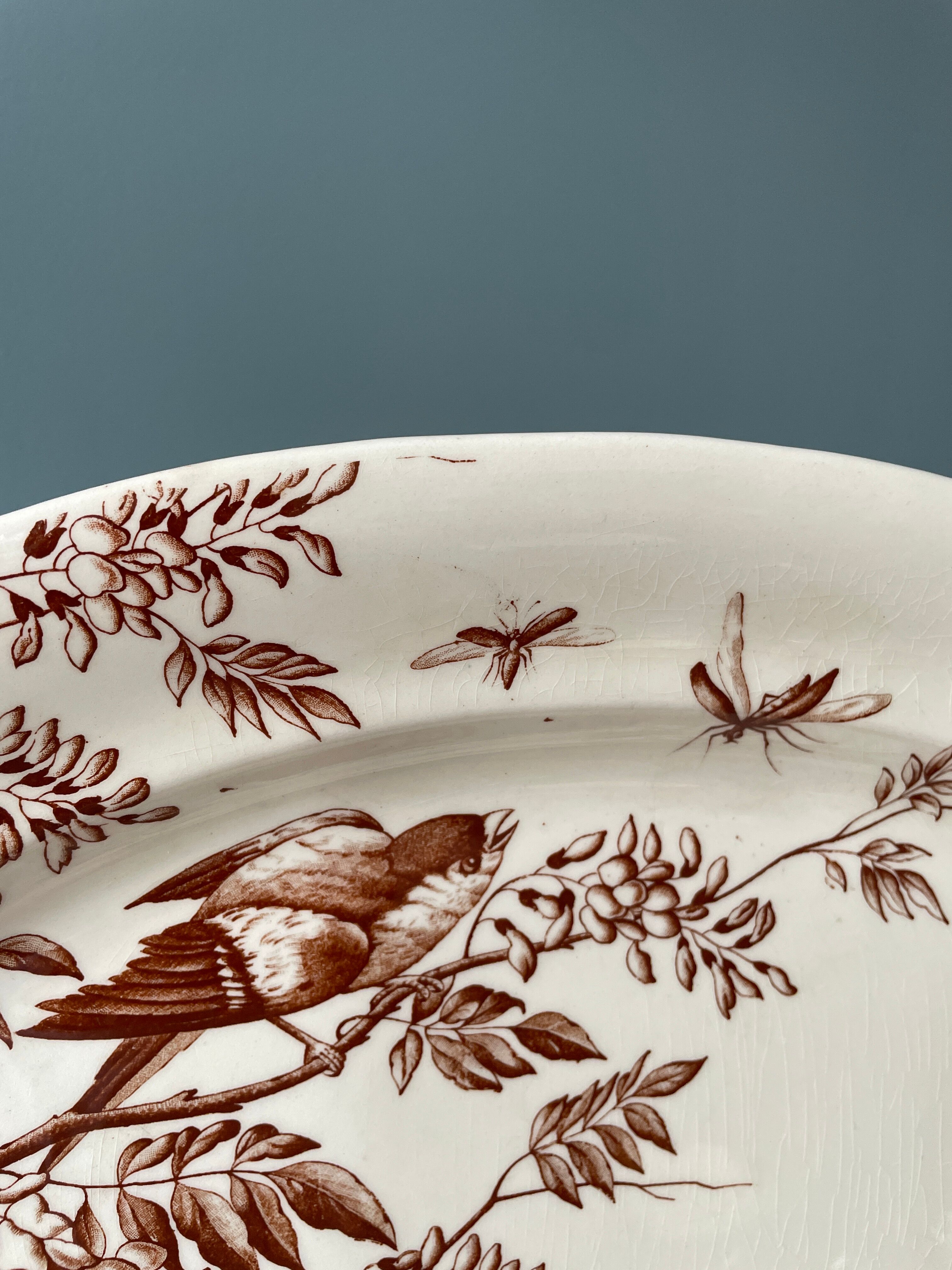 Oval flat iron earth, XIXth century