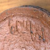 Vase from the Schamotte series, German brutalism from the mid-century by Spara Keramik, 1960s.