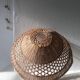 Flower-shaped rattan pendant light/lampshade