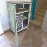 Vintage - Jam cupboard - Low sideboard - Rustic / Shabby chic - Solid wood