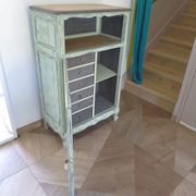 Vintage - confiturier - buffet bas – Champêtre / Shabby chic - Bois massif