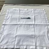 Embroidered pillowcase MC daytime relief pellets Métis scale