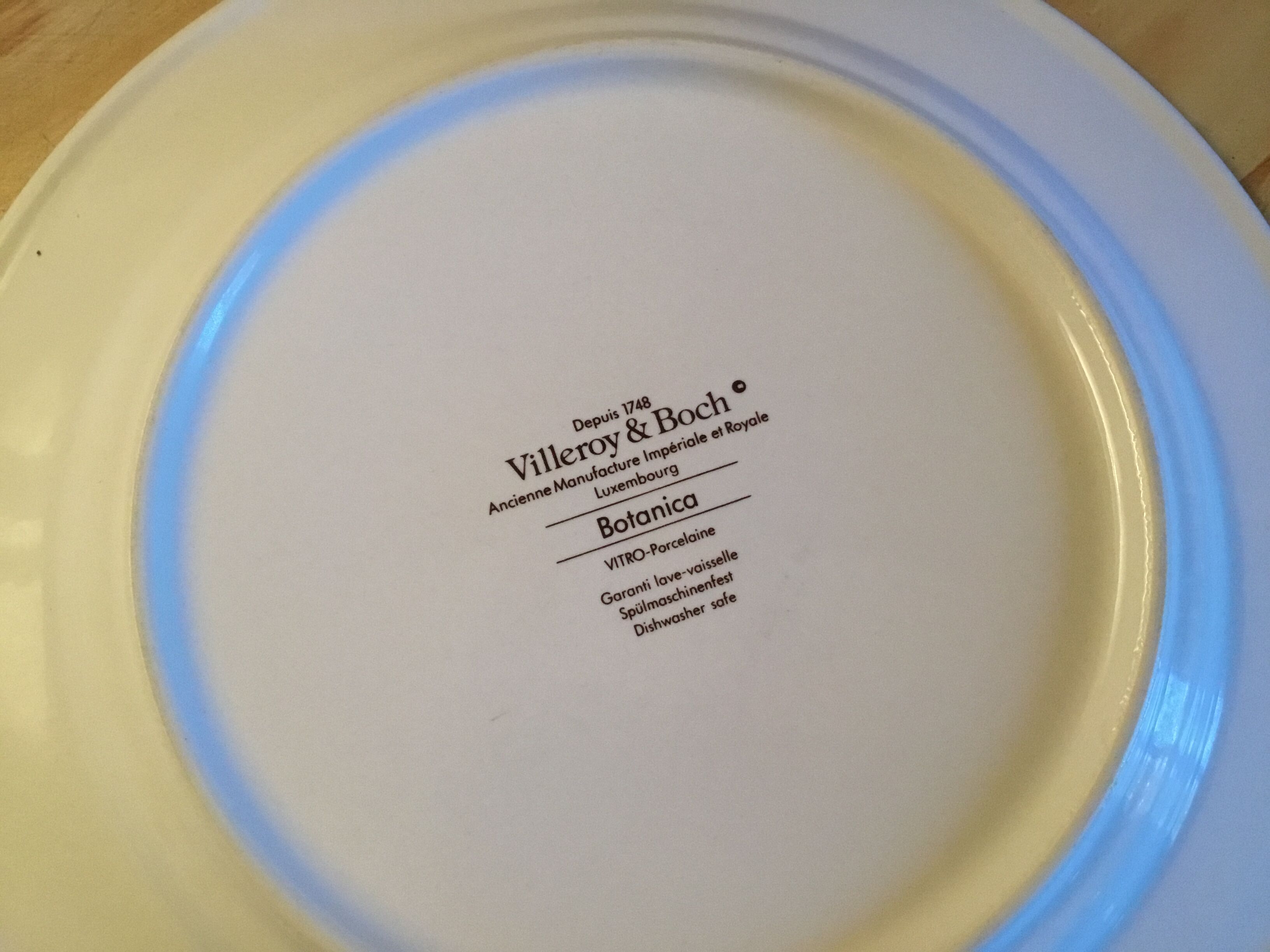 Botanica Villeroy Plates - Boch