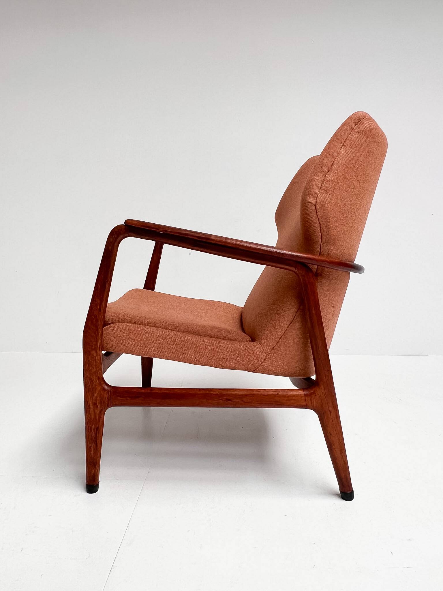Re upholstered Edith armchair by Bovenkamp, 1960’s
