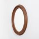 Vintage Italian design Oval Wall Mirror, 1980s
