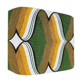 Applique murale tissu Boston vert