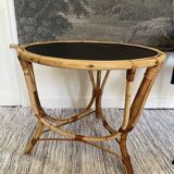 Rattan coffee table