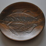 4 fish pattern plates