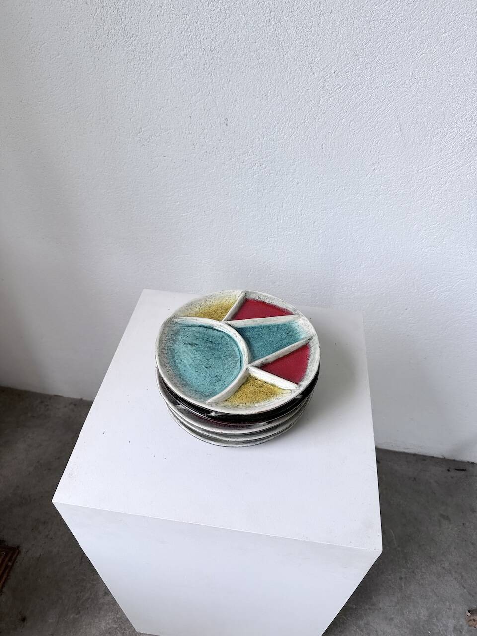 Fondue plates Hugo Kohler