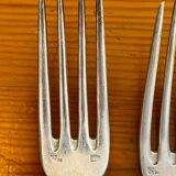 Lot de 6 fourchettes en argent