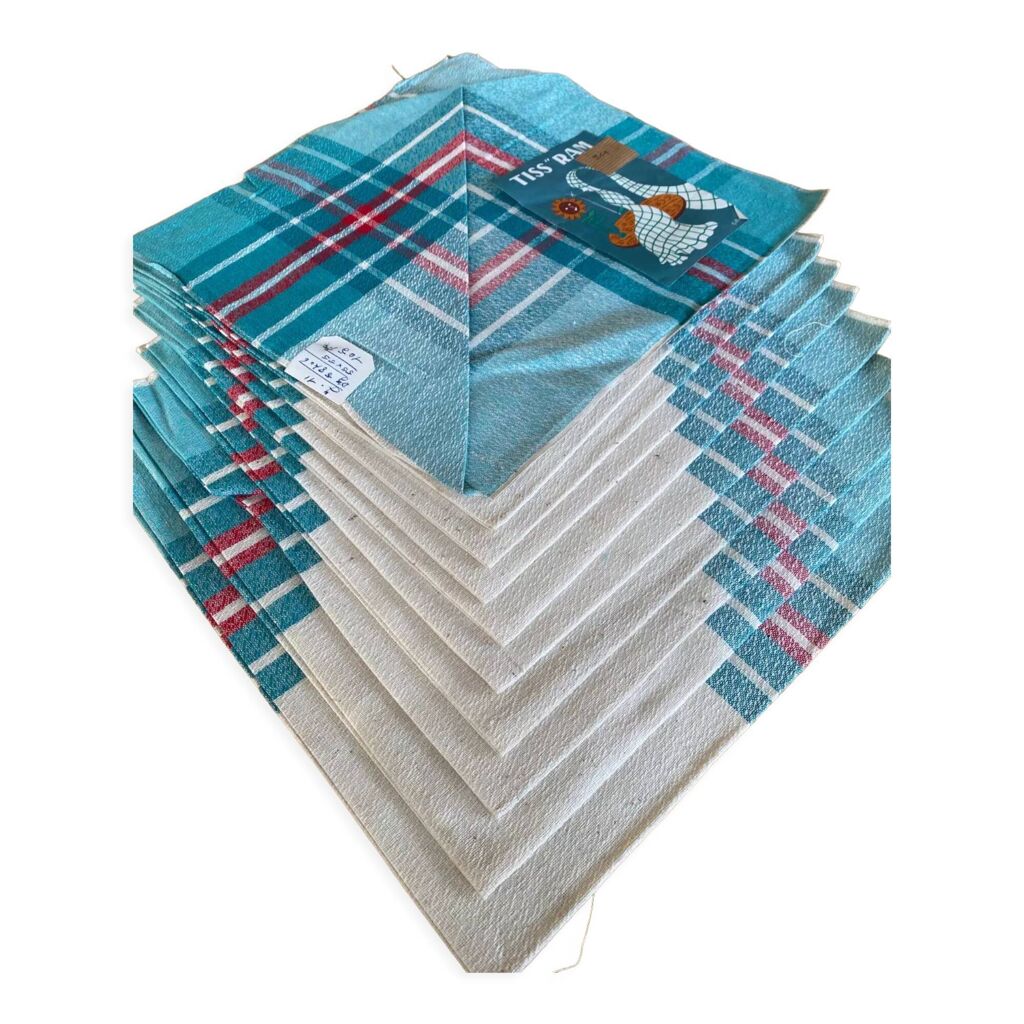 10 serviettes de table Selency