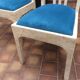 Chaises vintage et design en marbre blanc
