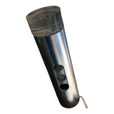 Vintage Cylindrical Lamp • Minimalist Totem • Space Age • 1970