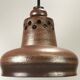 60s 70s Lamp Light Ceiling Lamp Ceramic Mid Century Space Age Brown