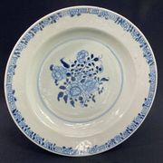 Pair of 18th century porcelain plates East India Company China
