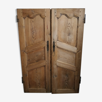 Paire de portes d'armoire