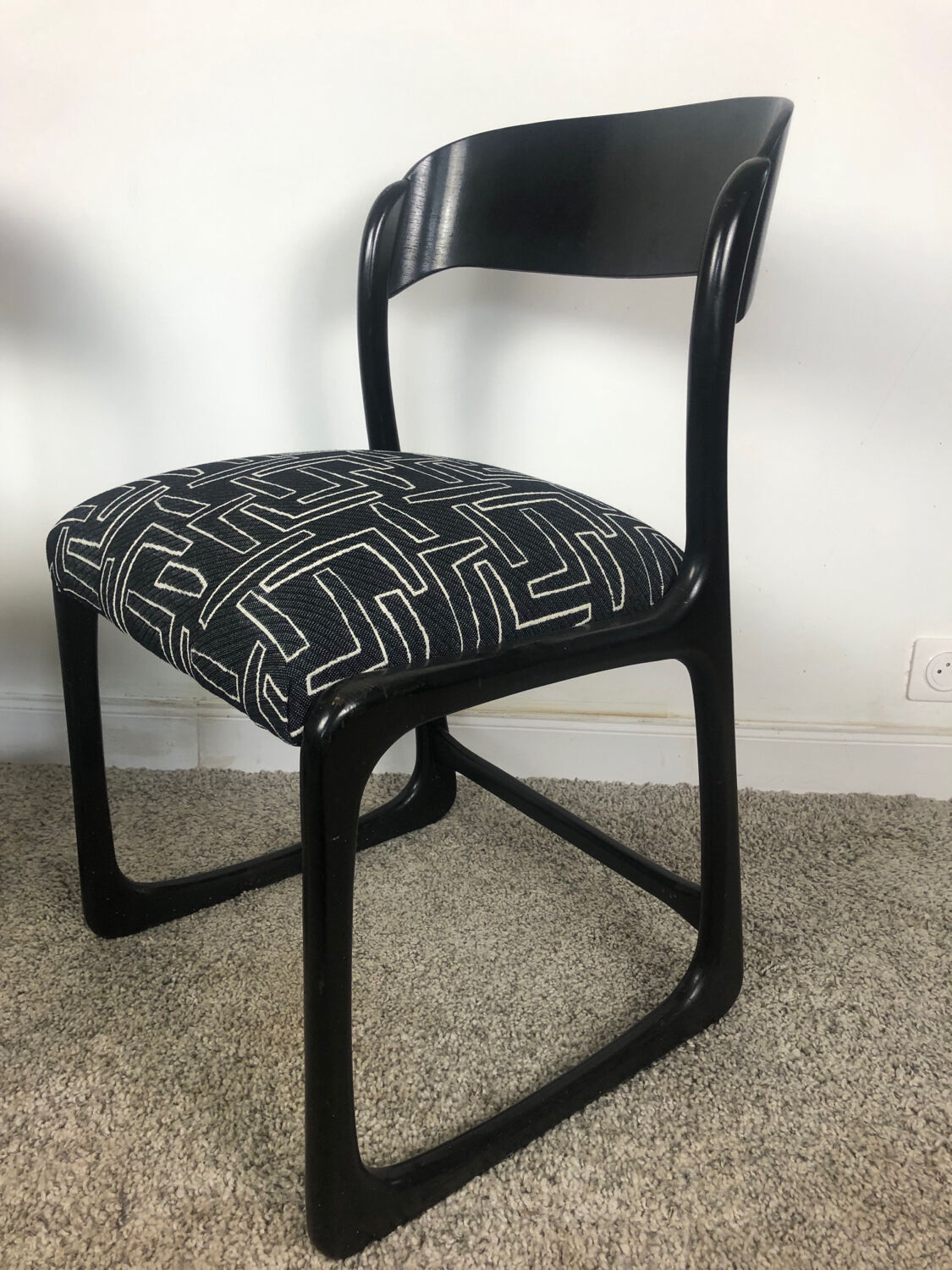 2 Baumann Sleigh Chairs