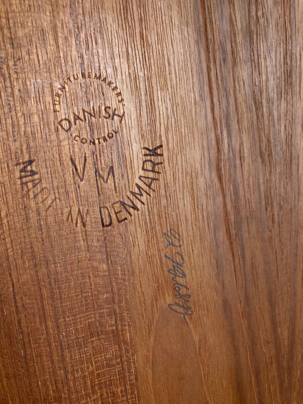 Tables gigogne de Kai Kristiansen édité par VM Denmark 1950