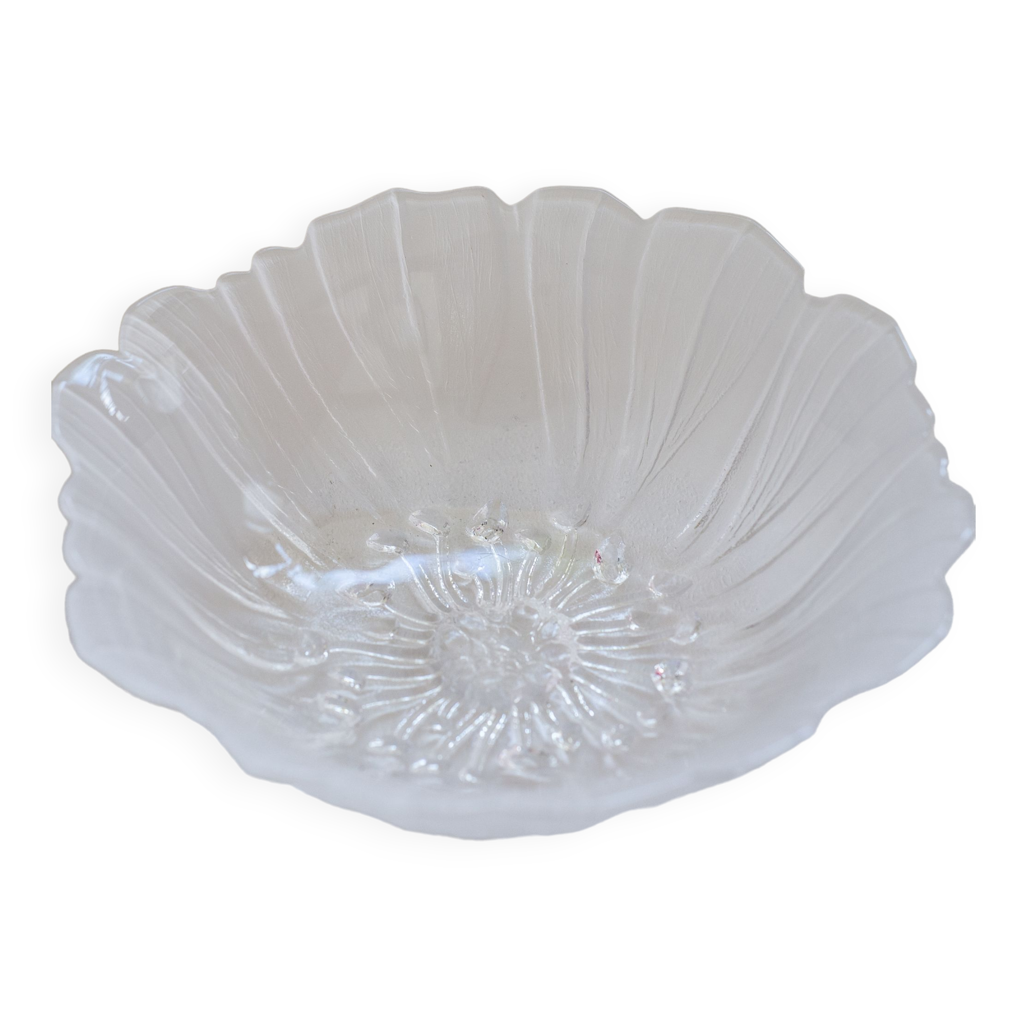 Cup or empty glass flower pocket