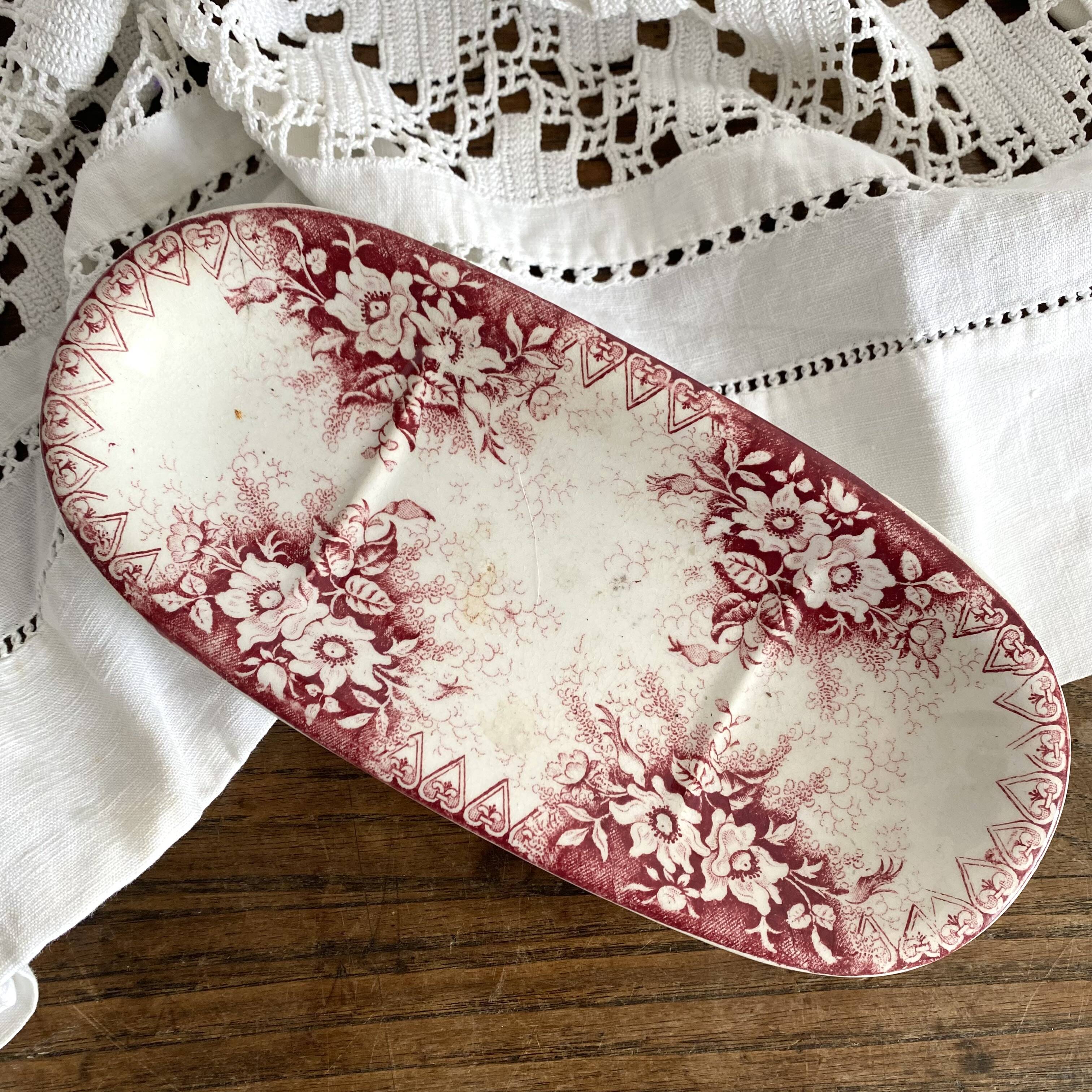 K&G Luneville ironstone soap dish