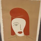 Lithograph by french arroyo