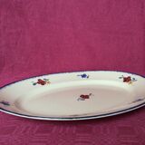 Oval dish Digoin Sarreguemines Mary-Lou