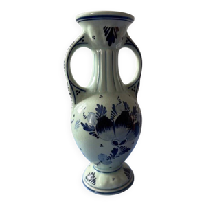 vase Delft peint à la