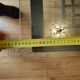 Black wrought iron coffee table and Roche Bobois glass top