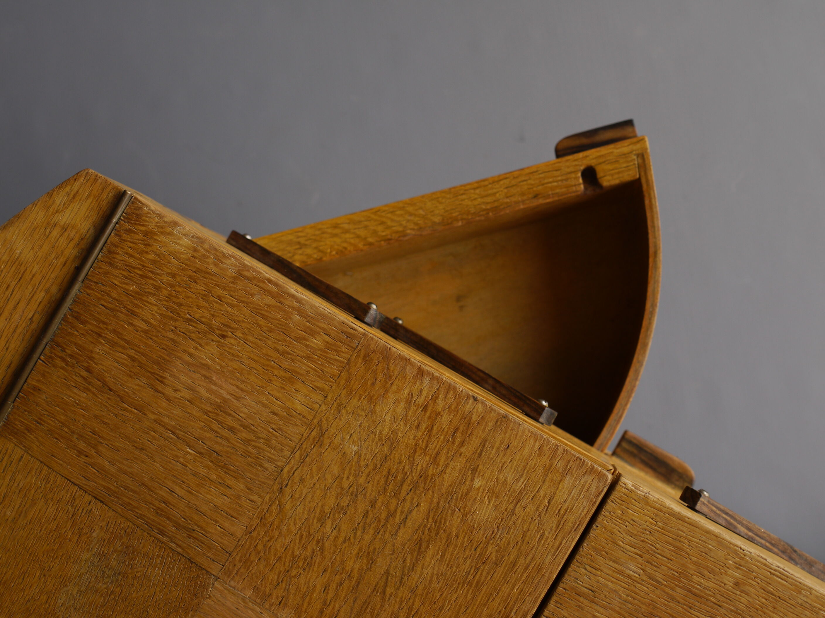 Modernist art deco sewing box. 1930s