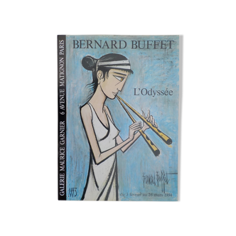 Affiche Bernard Buffet  "L'Odyssée" 1993 Signé