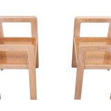 Derk Jan de Vries "Samara" Arm Chairs for Maisa Di Seveso Milano