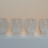 4 glasses pineapple