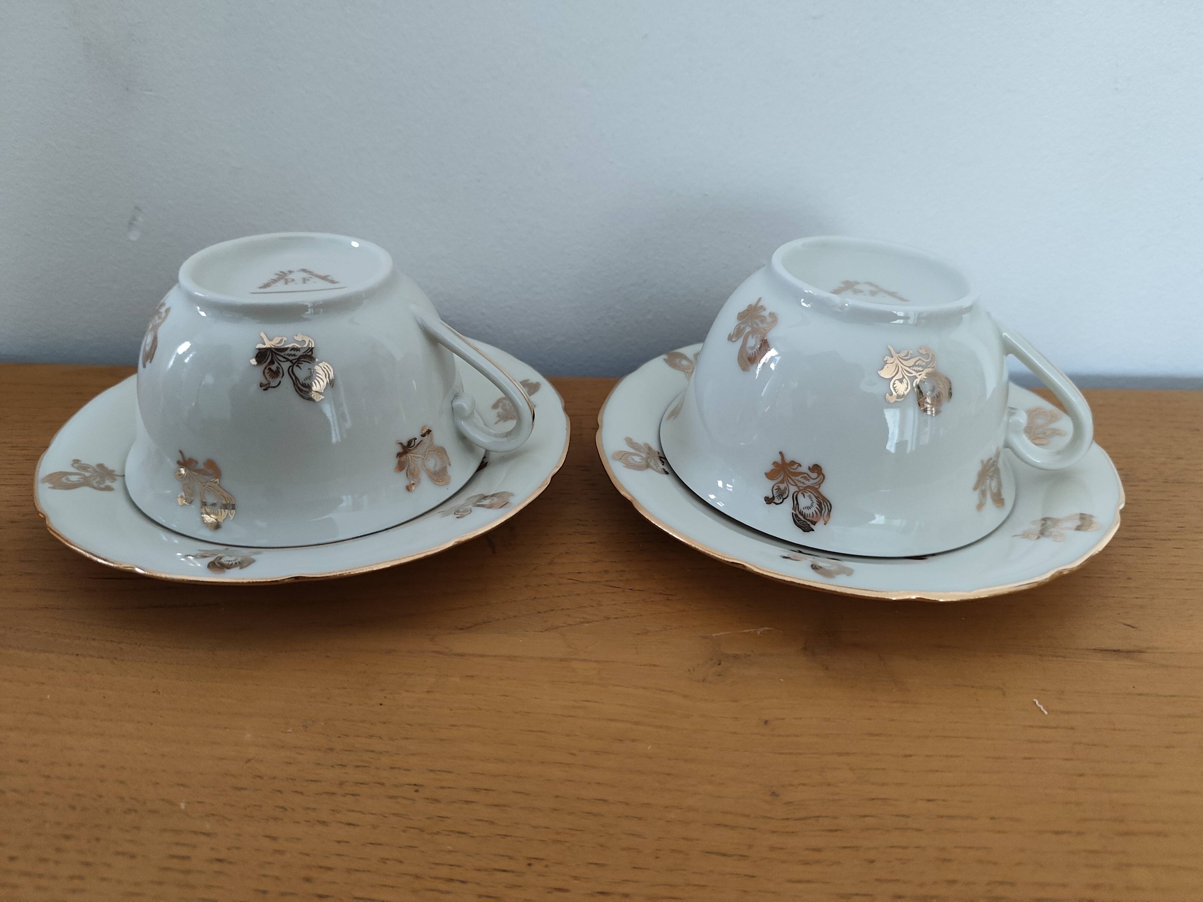 Antique porcelain lunches