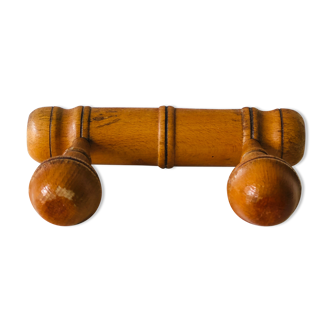 Wooden wall hook