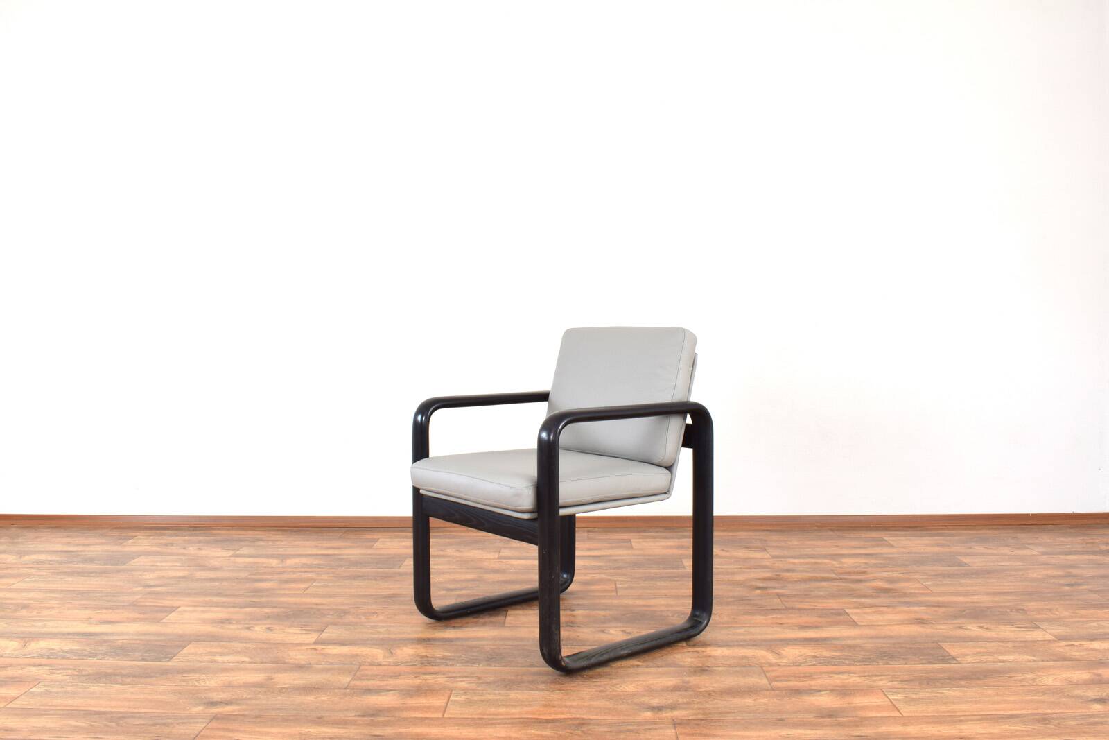 Mid-Century Leather Lounge Chairs by Burkhard Vogtherr for Rosenthal, 1970s