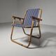 Bamboo and brass folding chairs, Italy, 1960s