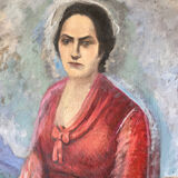 Old portrait of a woman