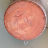 Soliflore ball vase in polychrome ceramic / 70s-80s
