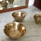 Vide-poches vintage en laiton