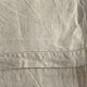 Drap de lin 2 personnes marqué JP