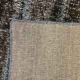 Distressed vintage turkish patchwork rug 217x151 cm wool medium