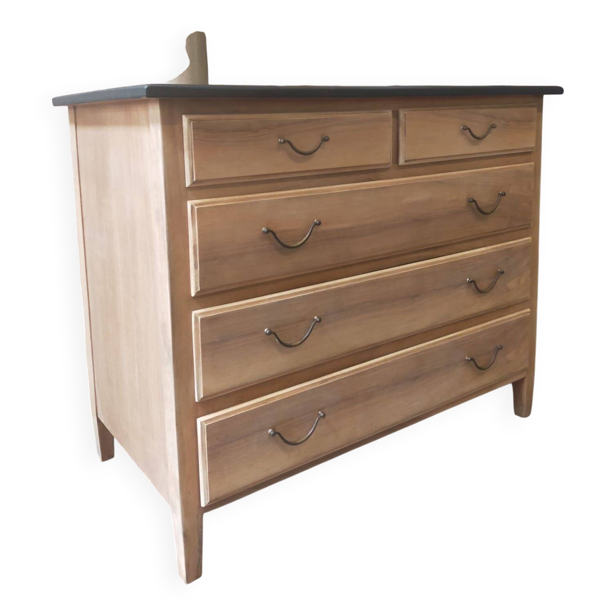 Renovated old wooden chest of drawers