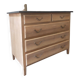 Renovated old wooden chest of drawers