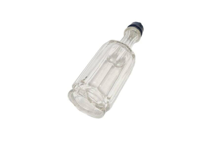Biedermeier olive and oil carafe, 1900s