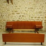 Teak scandinavian bed, 1970