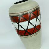 Vase scheurich modèle 517-50 décor géométrique heinz siery 1959