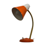 Vintage orange laying lamp